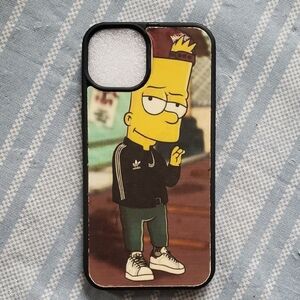 Cartoon Character Phone Case - Black Iphone 13